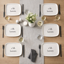 Simple Day | Piatto Rettangolare “È tutto buonissimo” in Gres