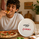 Simple Day | Piatto Pizza "Oggi Pizza" in Grès Ø 31,5 cm