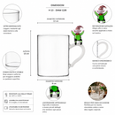 Ichendorf Milano | Tazza in vetro Elfo verde Natale Christmas Tales