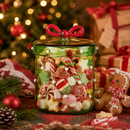 Ichendorf Milano | Scatola Natale Verde con Fiocco Rosso – Christmas Tales