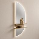 Ikone | Ingresso a Parete Senna - Bosa Specchio Led + Mensola