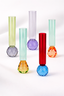 WD Lifestyle | Vaso in vetro con base effetto diamante