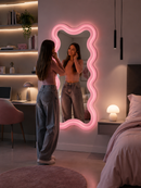 Seletti | Supercurve Specchio con Cornice Luminosa 90x185 cm – Design Brigolin Baschera