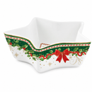 Easy Life | Ciotola a Stella Ø 15 H 5 cm in porcellana con box Christmas Heritage