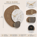 Artidea | Orologio da Parete Crystal Ø 80 cm.
