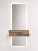 Ikone | Ingresso a Parete Volga – Numa Specchio LED + Mensola