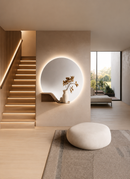 Ikone | Ingresso a Parete Iko – Flow Specchio LED + Mensola