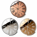 Arti & Mestieri | Orologio da Parete Kintsugi – Design Artistico in Vetro Crystal Luxe®