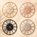 Arti & Mestieri | Orologio da Parete Big 90 cm.  – Design con Quadrante Effetto Marmo