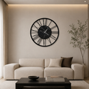 Arti & Mestieri | Orologio da Parete Big 90 cm.  – Design con Quadrante Effetto Marmo