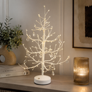 EDG Enzo De Gasperi | Albero LED Faggio USB 90 miniLED Ø10 H 45 cm con Diamanti