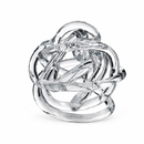 Onlylux | Scultura in vetro “Il Nodo dell’Amore” Ø 14 cm