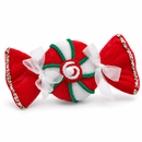 EDG Enzo De Gasperi | Caramella Decorativa Natalizia in Tessuto Ø 29 cm – 2 Colori
