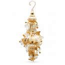 EDG Enzo De Gasperi | Fuso barocco decorativo in vetro Natale - 4 Decori