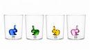 Ichendorf Milano – Qeeboo | Set 4 Pz. Bicchieri coniglio Design Colorato