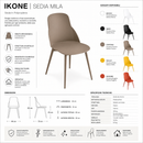 ✨ Ikone | Sedia Mila in Polipropilene