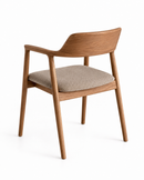 Ikone | Sedia Nara in Legno con Seduta Imbottita