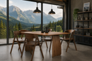 Ikone | Sedia Folk in Legno con Seduta Imbottita