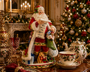 Fitz And Floyd Lamart | Babbo Natale Decorativo – H 25 cm