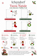 Ichendorf Milano | Tazza Natale con decoro Tabby Cat