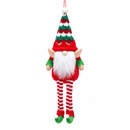 EDG Enzo De Gasperi | Gnomo Natalizio Decorativo in Tessuto H 30 cm – 2 Colori
