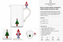 Ichendorf Milano | Brocca manico Albero di natale & babbo Natale Christmas Tales