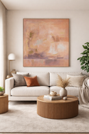 L'Oca Nera | Quadro Astratto 100x140 cm con cornice