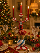 Lamart - Palais Royal | Portacandela Scimmia Circus Natale – H 37,5 cm