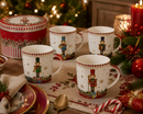 Easy Life | Tazza in porcellana in scatola di latta Christmas Teddy
