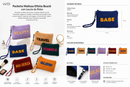WD Lifestyle | Pochette Multiuso Effetto Bouclé con Laccio da Polso