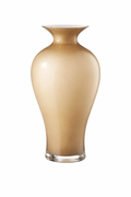 Onlylux | Vaso Aurora Opale in vetro soffiato H 42 cm