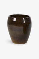 EDG Enzo De Gasperi | Vaso ceramica Glaze Bombato