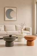 Ikone Casa | Tavolino Tosca Ø 30 cm in Microcemento
