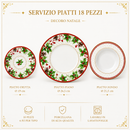 Easy Life | Servizio di Piatti Natalizio 18 pz Christmas Berries