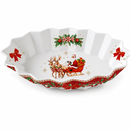 Easy Life | Piatto Ovale 25x17 cm in porcellana Christmas Heritage