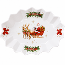 Easy Life | Piatto Ovale 25x17 cm in porcellana Christmas Heritage