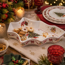 Easy Life | Piatto Abete 28,5x21,5 cm in porcellana Christmas Tale