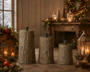 EDG Enzo De Gasperi | Base tronco H 65cm effetto legno per Albero Natale 2025