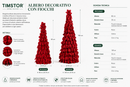 Timstor | Albero Cono con Fiocchi