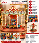 Timstor | Carillon Natalizio con Led e Animazioni