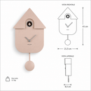 Karlsson | Orologio da Parete a Cucù Moderno – L 21,5 H 41 P 8,5 cm