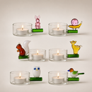 Ichendorf Milano | Set 2 pz. Portacandela Tealight Natale Woodland Tales