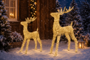 EDG Enzo De Gasperi | Decoro Renna Curly con Led