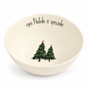 Simple Day Set 2 Coppette Natalizie in Gres Effetto Organico