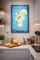 Palais Royal – Lamart | Quadro Gin Happy con Cornice 40x60 cm con LED 💡