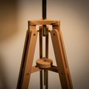 Piantana in Legno Dialma Brown