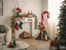 EDG Enzo De Gasperi | Albero di Natale Pino Argentato con 4000  Led H 210 cm