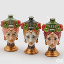 EDG Testa Sicily – Vaso Decorativo e Diffusore per Fragranze