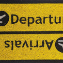 Fisura Zerbino Arrivals-Departures 70x40cm