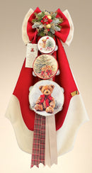 Madame Fioccò | Fiocco Natalizio “Dolce Teddy” con Tamburelli